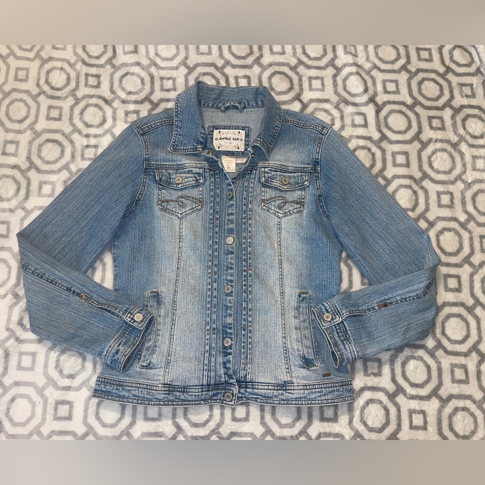 Vintage LIMITED Too Jean Jacket Size XXL - Picture 8 of 15